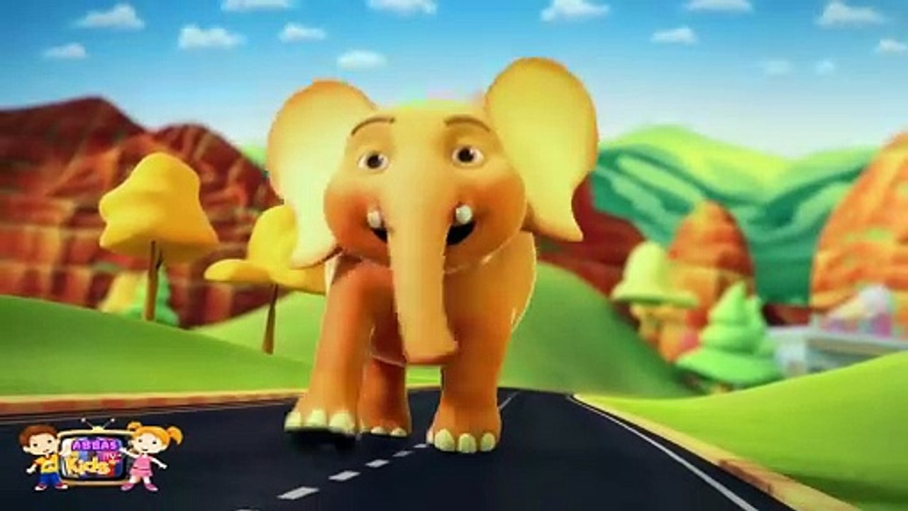 Ek Mota Hathi | Nursery Rhymes in Hindi | Abbas Kids TV