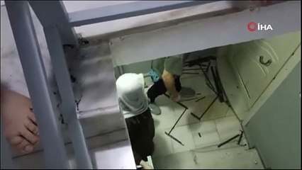 Ev sahibi kapısına dayandığı kiracısına dehşeti yaşattı