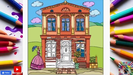 ABC song with coloring|Colourful escapes|colouring by numbers|drawing|art