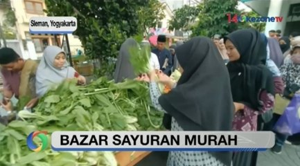 Masjid di Yogyakarta Borong Sayuran Petani Berton-ton dengan Harga Normal