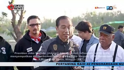 Pernyataan Presiden Jokowi Usai Motoran Bareng Artis dan Influencer di IKN