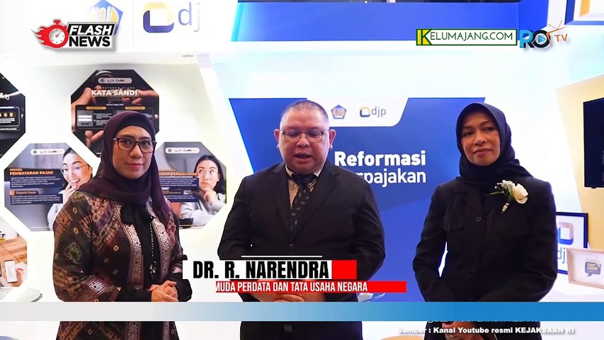 Jam Pidsus dan Jam Datun Terima Penghargaan Pendukung Reformasi Perpajakan Tahun 2024