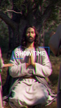 Once, Jesus was fasting and praying in the wilderness. Then the devil came and troubled him in three ways. First, he told Jesus that if he is the Son of God, he should turn stones into bread. Jesus said,