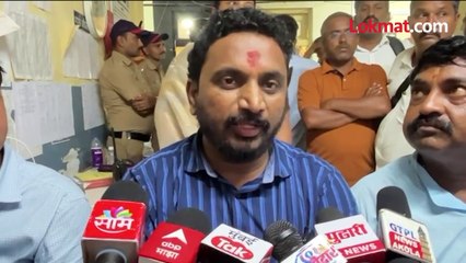 मिटकरींची गाडी फोडली