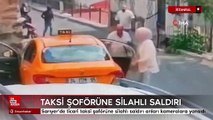 İstanbul Sarıyer’de ticari taksi şoförüne silahlı saldırı düzenlendi