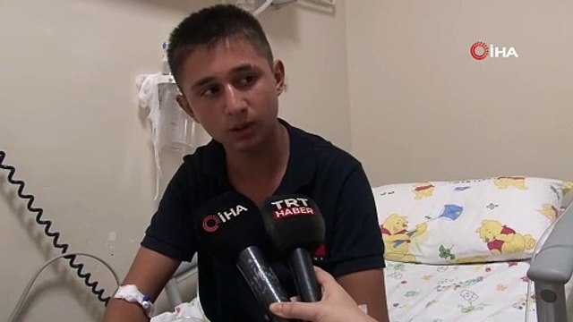 14 yaşındaki çocuğun dehşet anları: Arkama baktığımda...