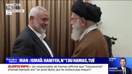 Mort du chef du Hamas en Iran: les dernières images de Ismaïl Haniyeh aux côtés du guide suprême