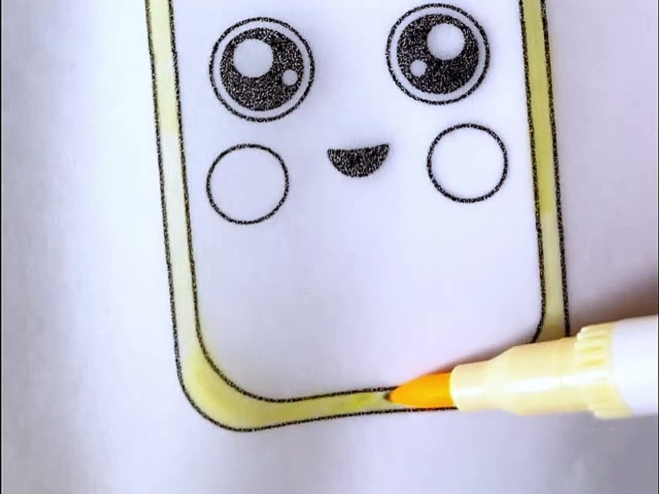 Kawaii Nail polish Coloring