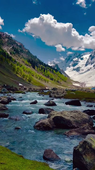 KASHMIR…#kashmir #heaven #kashmirtourism #summer #reelsinstagram #trendingreels #nature #naturelover #viralreels #