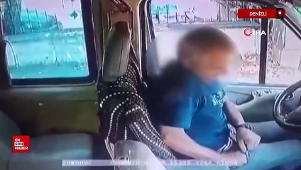 Denizli'de küçücük camdan girip, 5 şoförün ekmek parasını çaldı