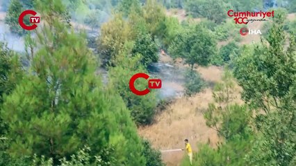 Kahramanmaraş’taki orman yangını 18 saat sonra kontrol altına alındı