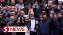 Hamas leader Haniyeh in Tehran for swearing in ceremony of Iran's new president