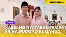 Kaesang Nyatakan Temani Erina Gudono Kuliah S2 di Amerika, Bakal Tinggalkan Politik Tanah Air?