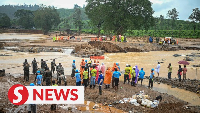 Rescue operations resume in India’s Kerala after landslides kill over 150