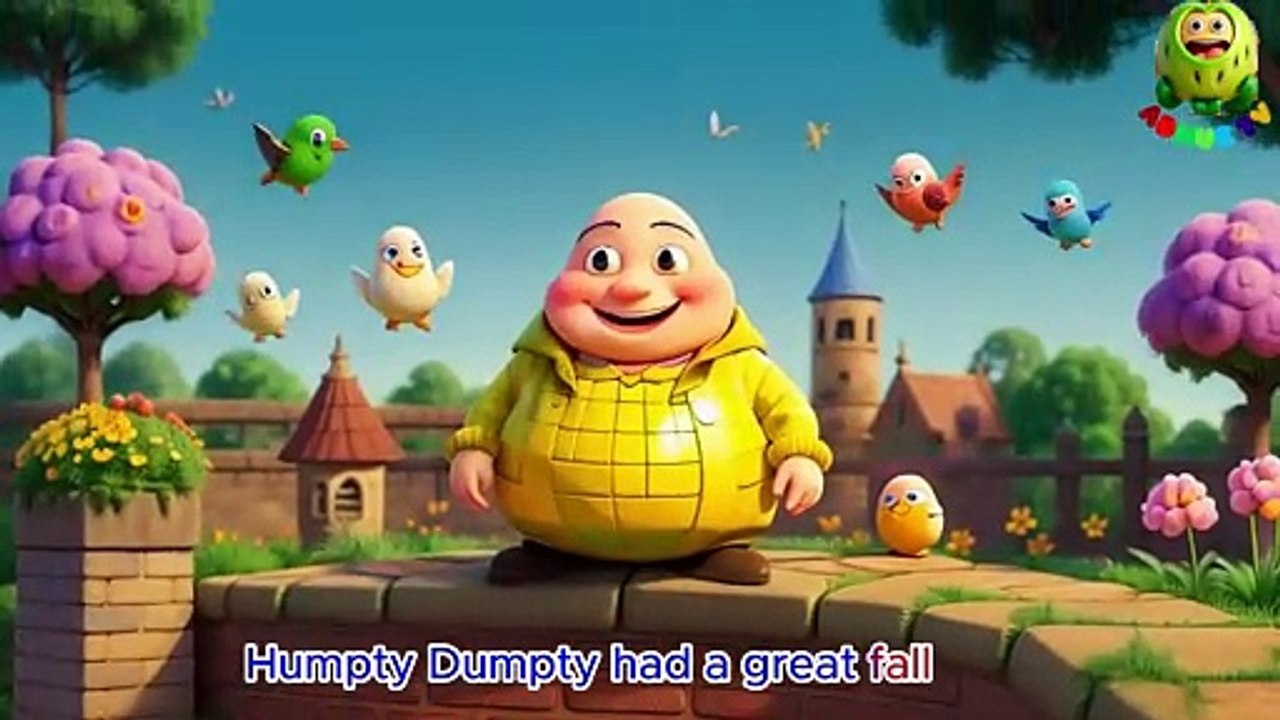 Humpty Dumpty's Great Fall and Magical Journey | Animated Kids' Song | TheKiddos
