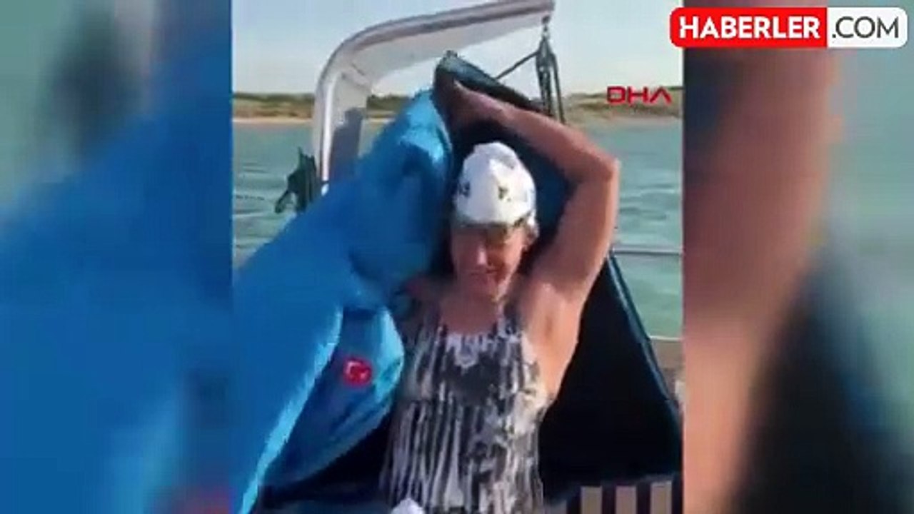 Dünya tarihinde ilk defa iki Türk sporcu aynı anda Manş Denizi'ni geçti