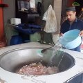 Kabuli Pulao Making at Khyber Shinwari Islamabad