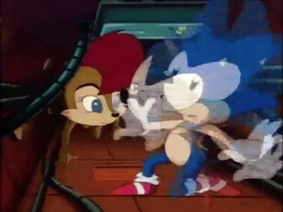 Sonic The Hedgehog Liberations-Sally And Sonic Break In