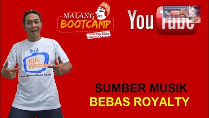 Video Tutorial Youtube : SUMBER MUSIK BEBAS ROYALTY