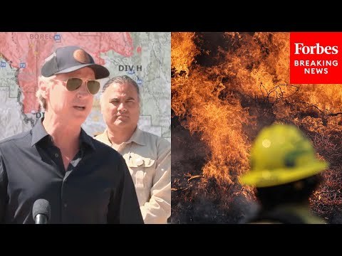 JUST IN: Gov. Gavin Newsom Provides Major Update On The Borel Fire