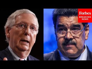 Mitch McConnell Praises Venezuelans' 'Inspired Resistance', Rips 'Useful Idiots' Defending Maduro