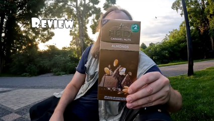 Heidi caramel nuts almonds bar Review Dollarama Canada