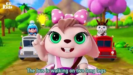 Toy Bus Fun - 10 Little Buses - Eli Kids Cartoons