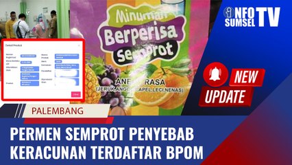 Lho Kok Bisa? Minuman Semprot yang Sebabkan Siswa Negeri 39 Palembang Kejang-Kejang Terdaftar BPOM