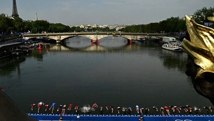 Seine in Paris sauber genug: Olympia-Triathletinnen springen ins Wasser