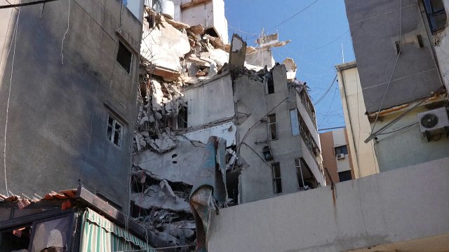 دمار بعد الغارة الإسرائيلية الدامية على ضاحية بيروت الجنوبية