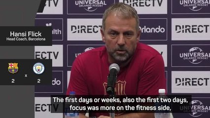 Barcelona showing 'everything' Flick wants