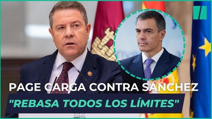 Page carga contra Sánchez por el cupo catalán pactado con ERC: "Rebasa todos los límites"