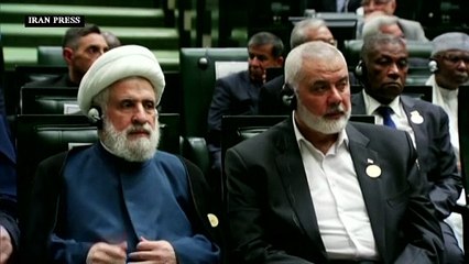 الظهور الأخير لاسماعيل هنية في طهران قبل اغتياله