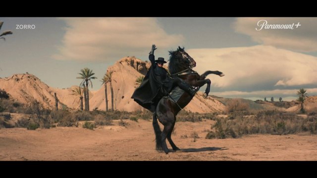 Bande-annonce de la série «Zorro» avec Jean Dujardin