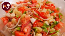 Ensalada ESPAÑOLA o CAMPERA. Fresca, fácil y muy barata. Te harán la ola