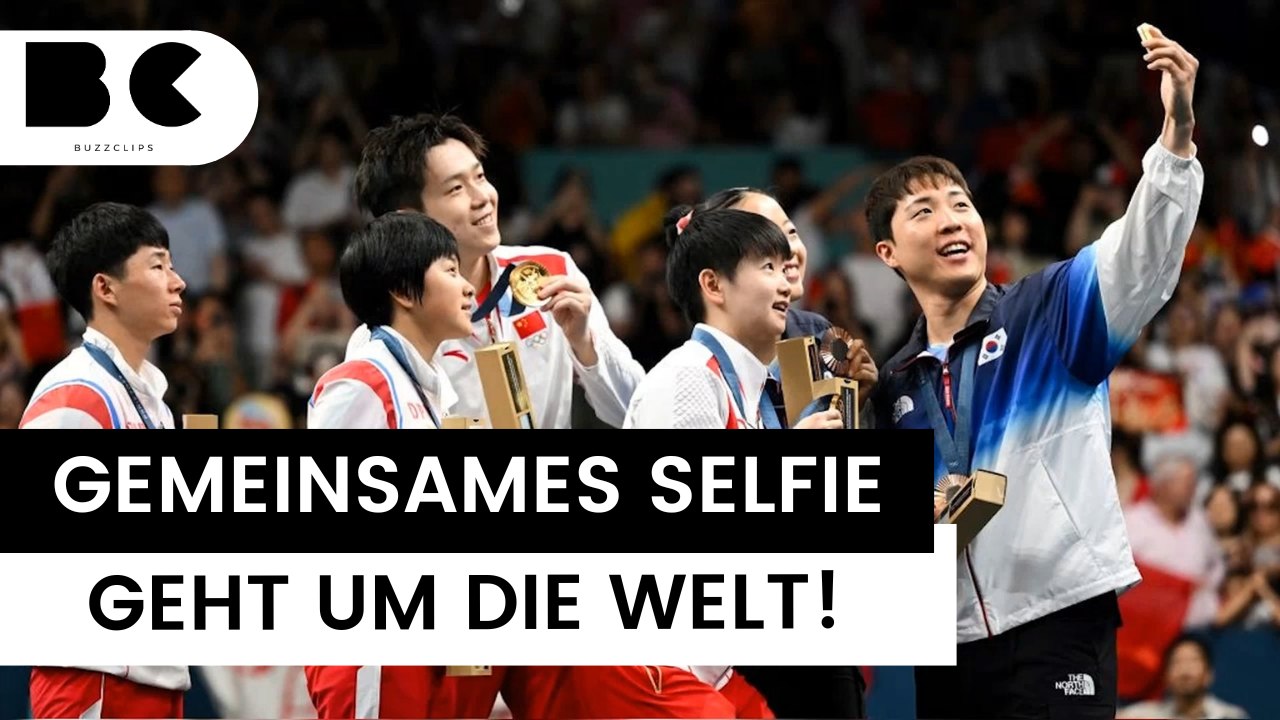 Paris 2024: Nord- und Südkoreaner setzen mit gemeinsamem Selfie ein Statement!