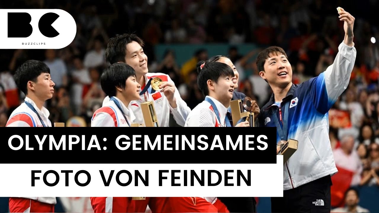 Nord- und Südkorea: Gemeinsames Siegerfoto bei Olympia geht um die Welt