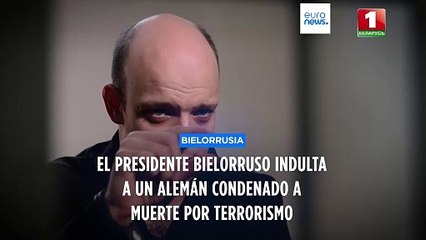 El autoritario presidente de Bielorrusia indulta a un alemán condenado a muerte por terrorismo