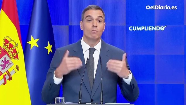 Sánchez asegura estar construyendo un futuro de convivencia en Catalunya tras pactar con ERC la investidura de Illa