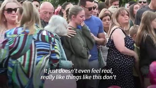 Clashes break out in Southport, UK, after vigil held for knife attack victims