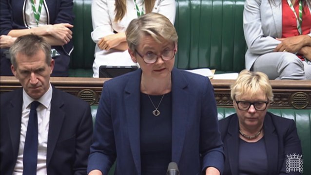 Home secretary warns against sharing Southport stabbing misinformation after violent protests