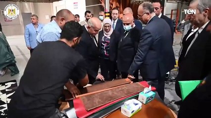 الفريق كامل الوزير يتفقد مدينة الجلود بالروبيكي ومصنعين متخصصين في الصناعات الدوائية والغذائية