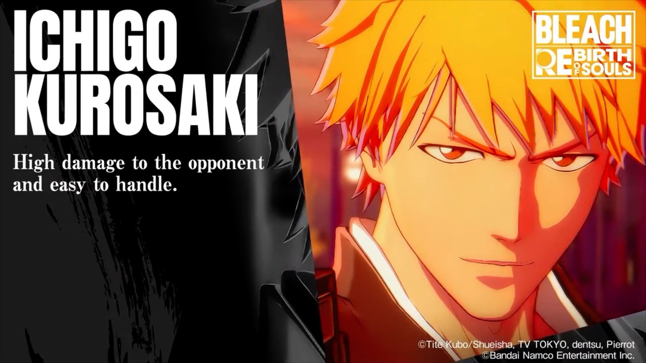 Bleach Rebirth of Souls Official Ichigo Kurosaki Character Trailer
