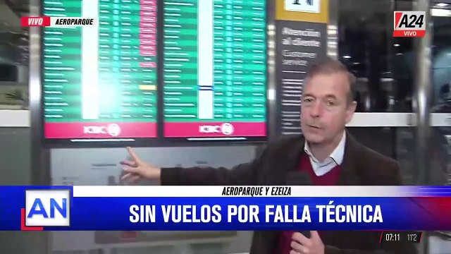 Caos en Aeroparque: Fallo en el sistema de Aerolíneas Argentinas genera demoras y cancelaciones