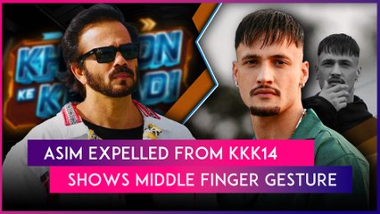 Rohit Shetty Throws Out Asim Riaz From Khatron Ke Khiladi 14, Latter Shows Middle Finger Gesture