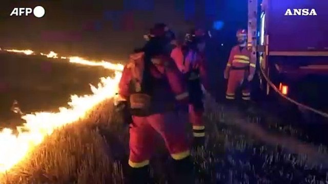 Spagna, vasto incendio a Valverdejo: 1.500 ettari bruciati