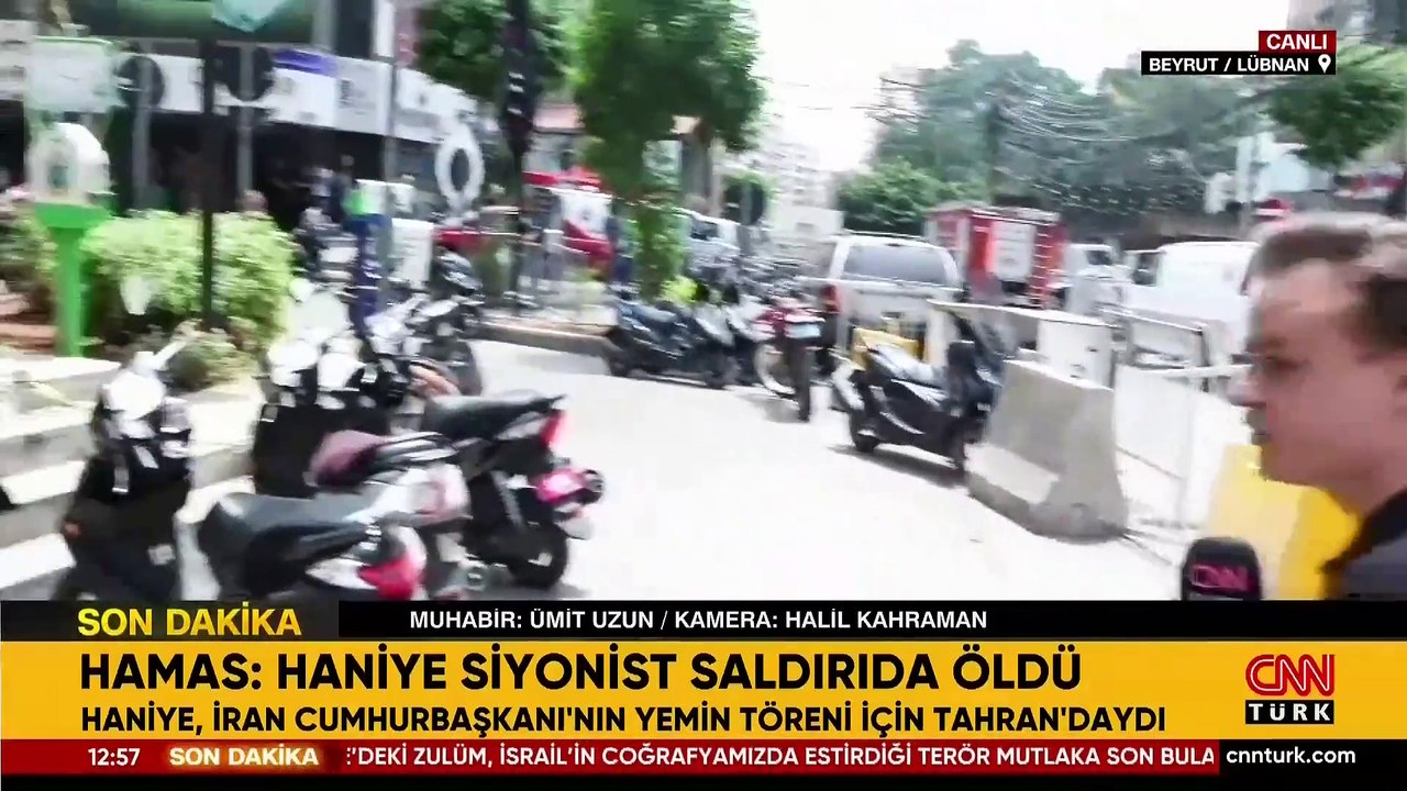 Video Haber | CNN TÜRK, Hizbullah'ın 2 numarasının öldürüldüğü yerde