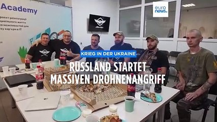 Russland startet massiven Drohnenangriff auf Kiew