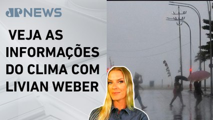Alerta de chuva no Norte e Nordeste nesta terça (31) | Previsão do Tempo