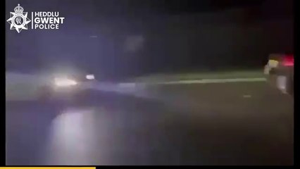 Two men smash into back of taxi driver during high-speed race